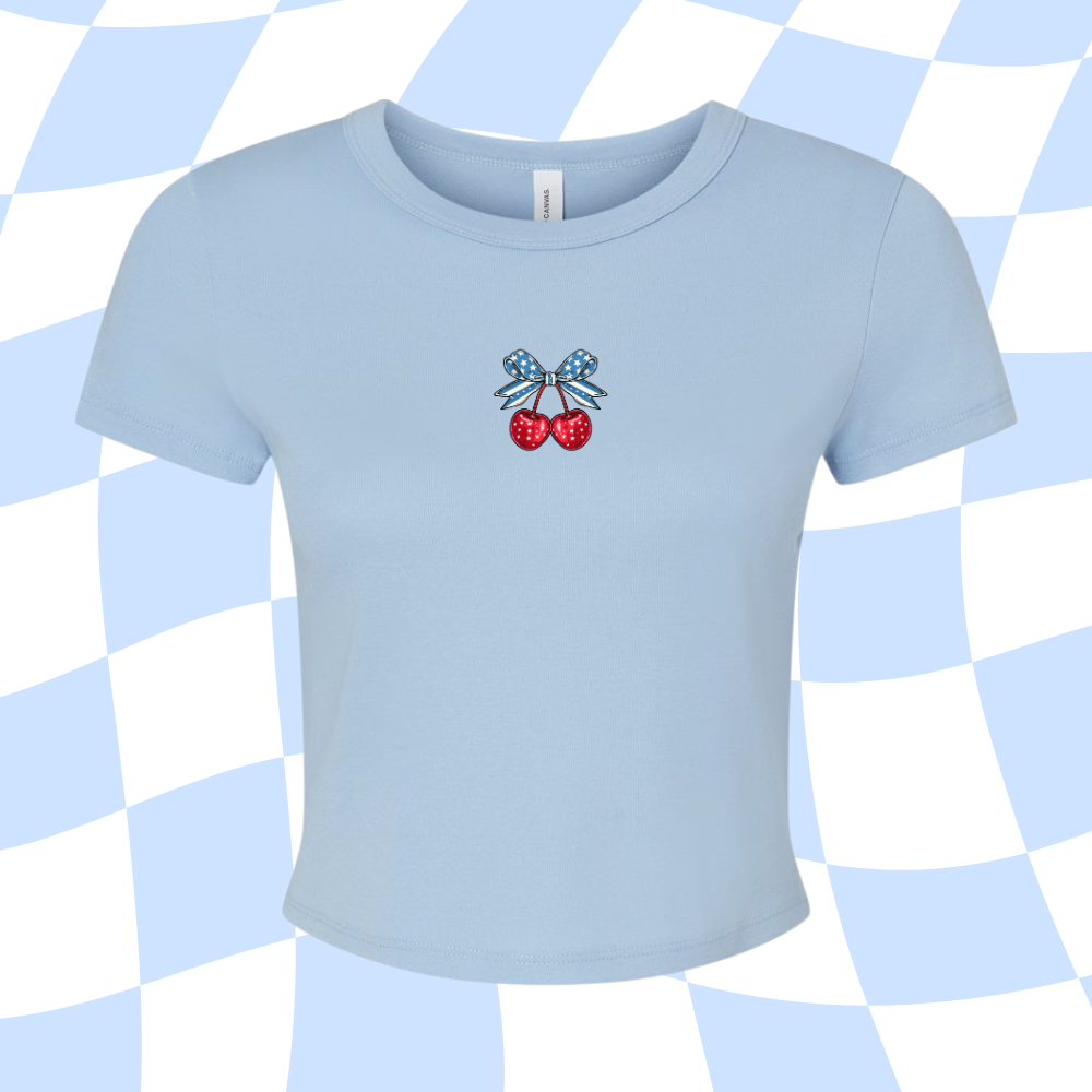 Mini Cherry -Baby Tee