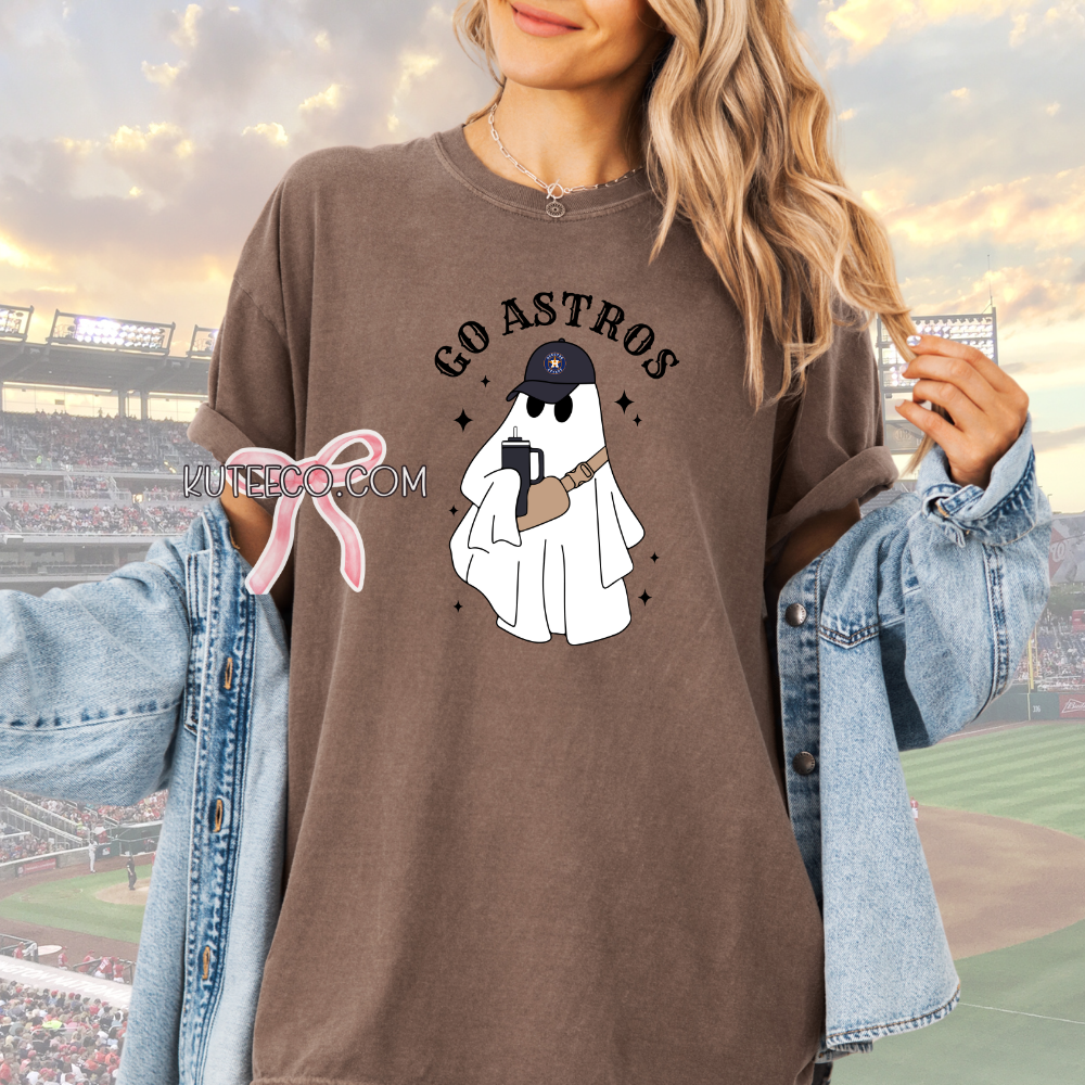 Go Astros Spooky- T-Shirt