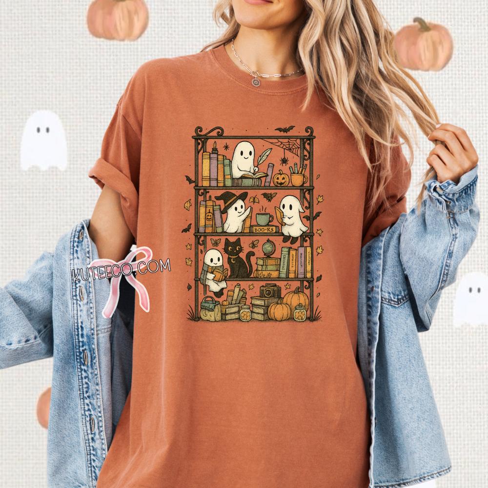 Ghost Library- T-shirt/ Sweater
