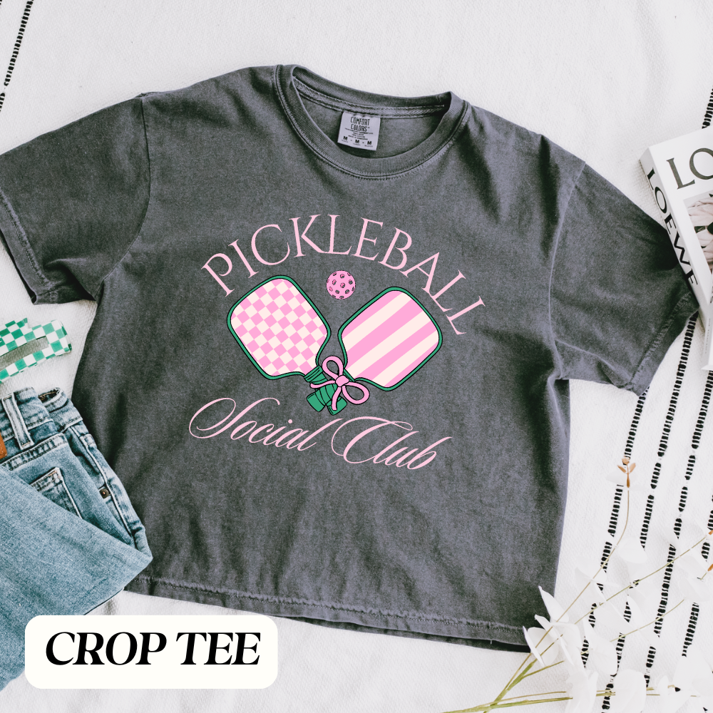 Pickleball Social -Tee & Sweatshirt