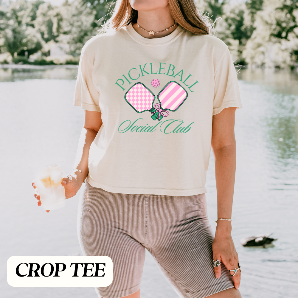 Pickleball Social -Tee & Sweatshirt