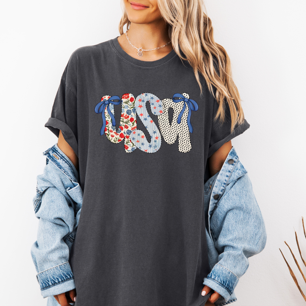 USA Bow- T-Shirt