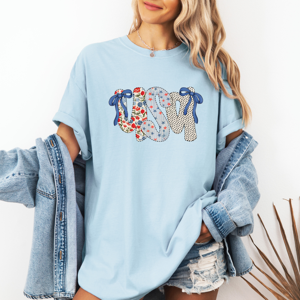 USA Bow- T-Shirt