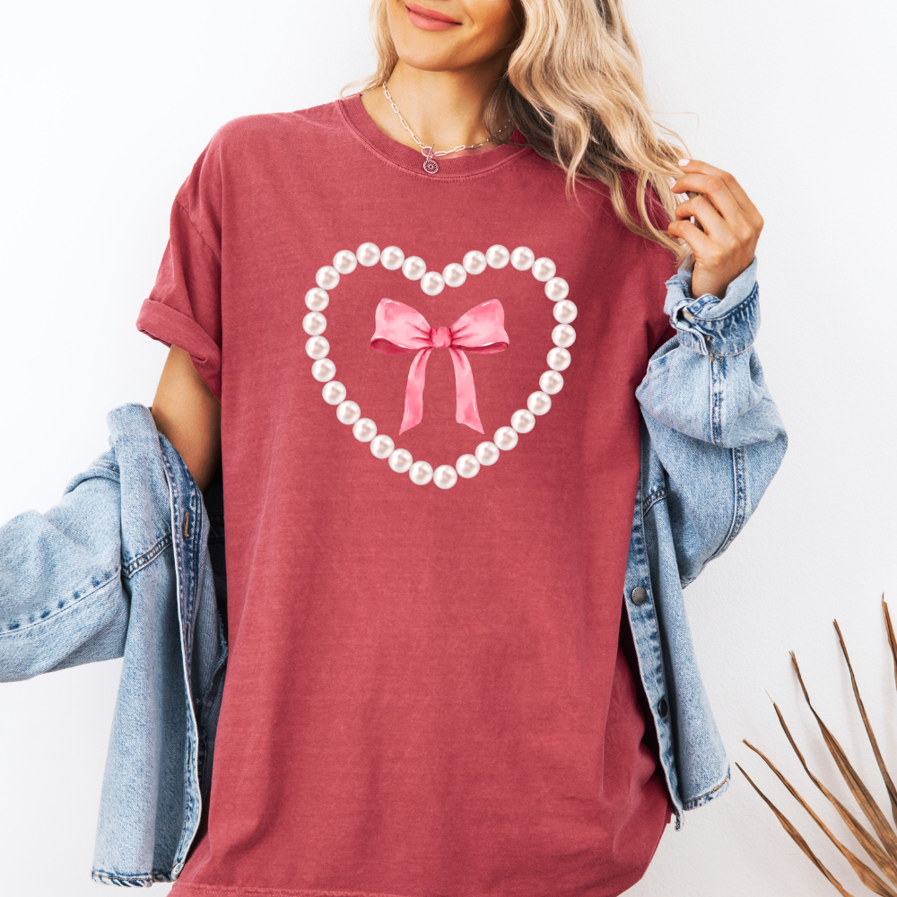 Heart of Pearls-Tee
