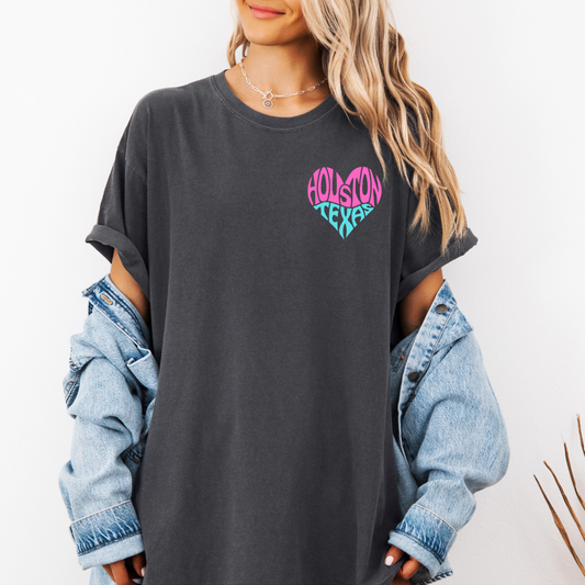 HTX- Pink Tee