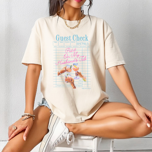 Put it on my Husbands Tab - Tee