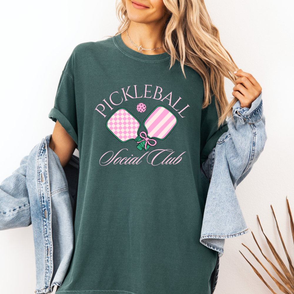 Pickleball Social -Tee & Sweatshirt