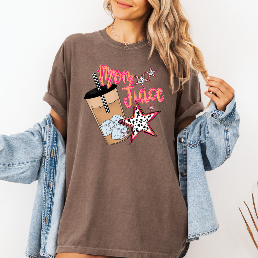 Iced Coffee Mom Juice- Tee