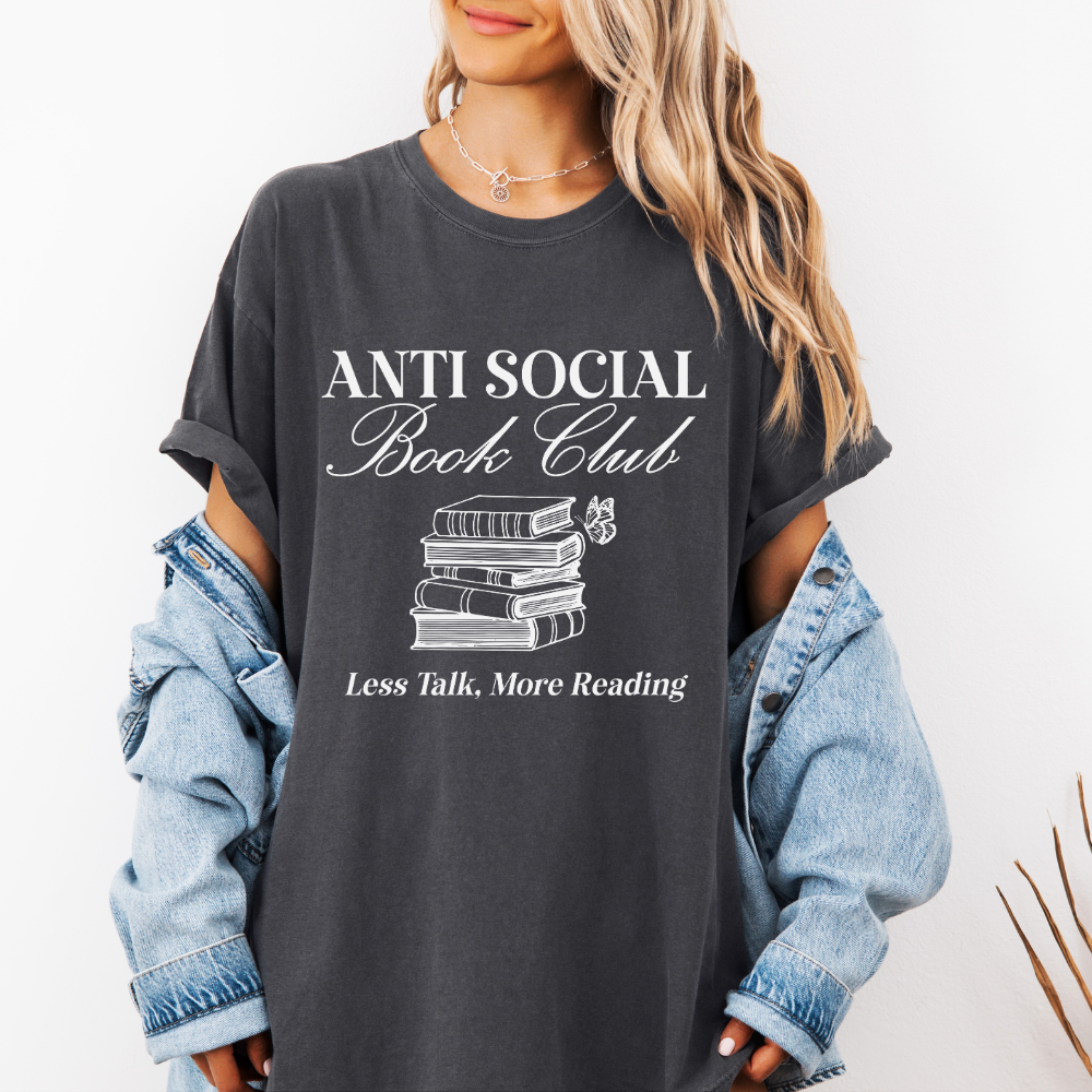 Anti- Social book Club-T- Shirt