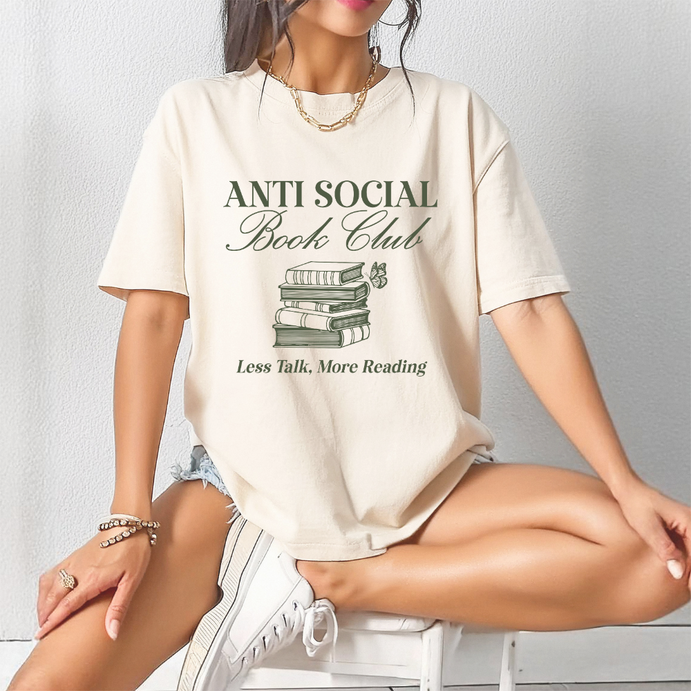 Anti- Social book Club-T- Shirt