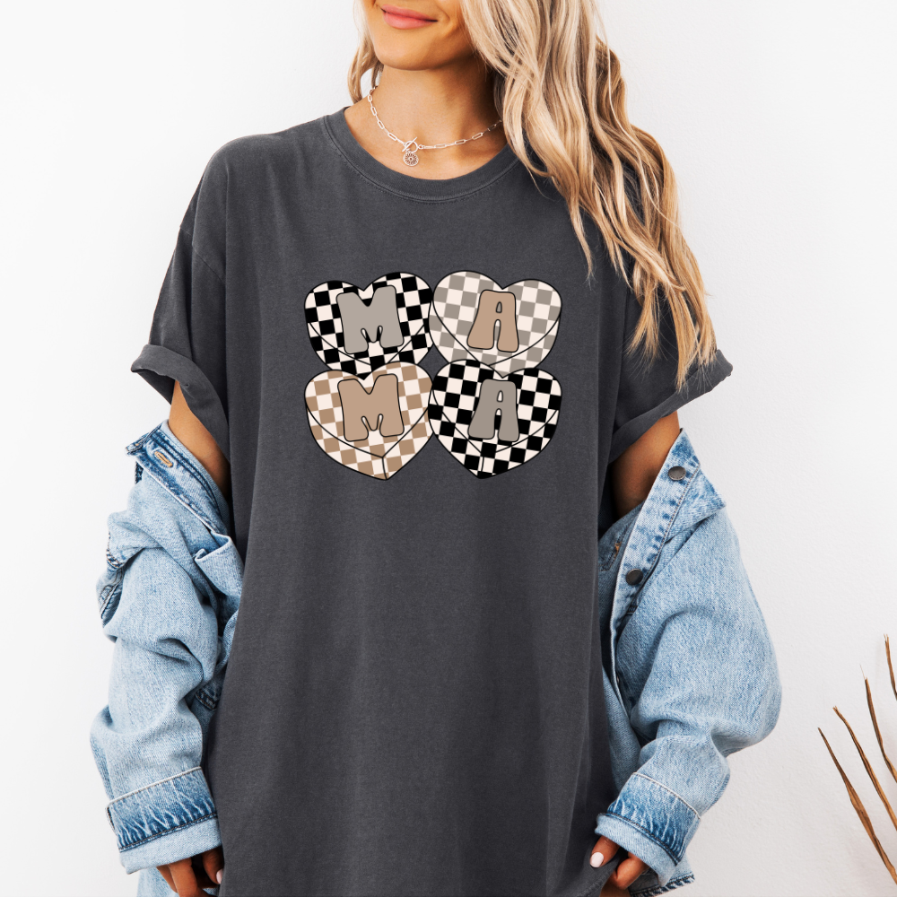 Mama's Heart- Crewneck Sweater/Tee