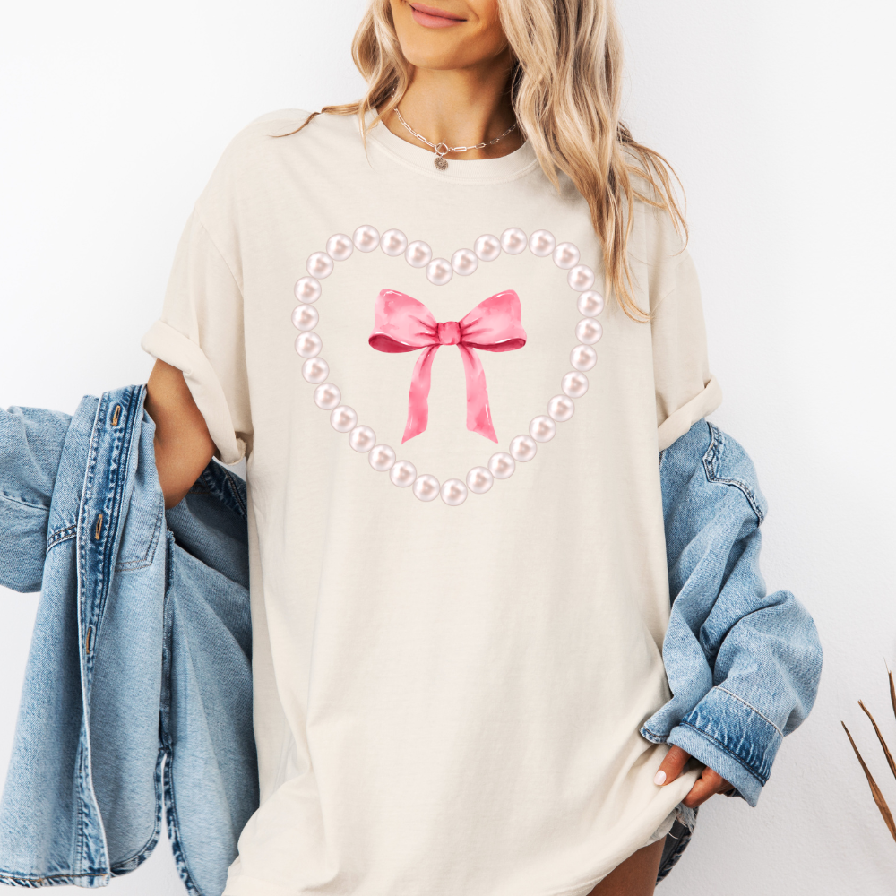 Heart of Pearls-Tee