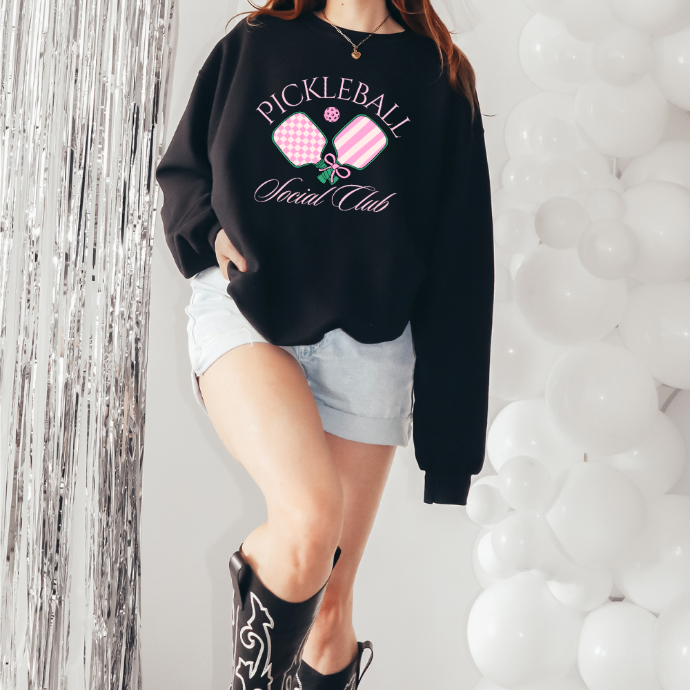 Pickleball Social -Tee & Sweatshirt