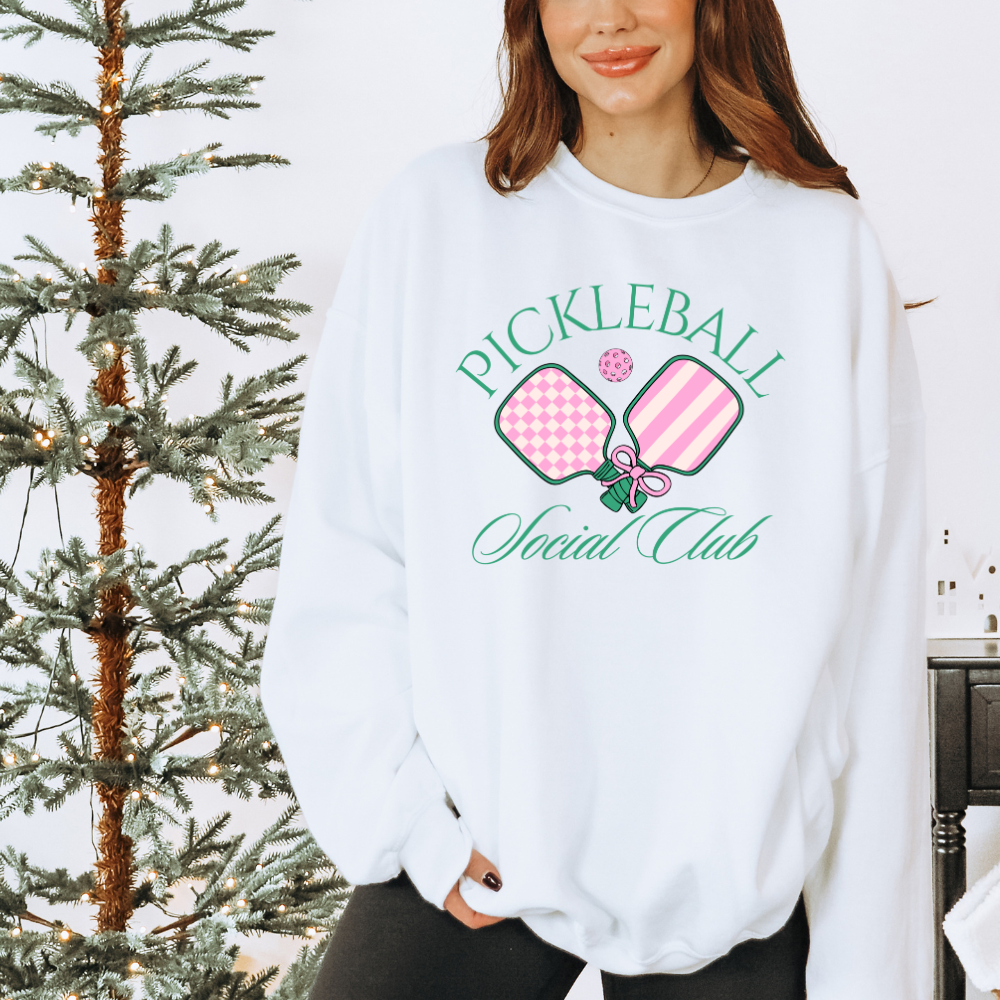 Pickleball Social -Tee & Sweatshirt