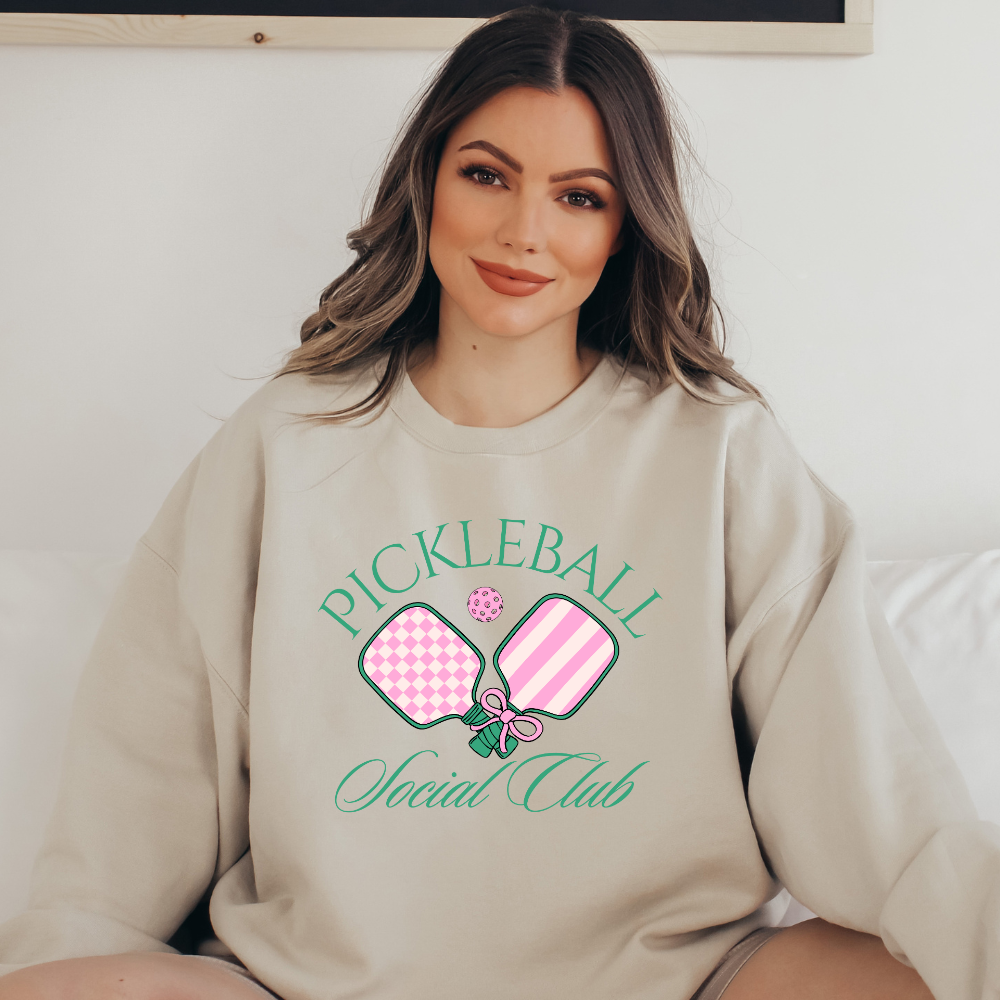 Pickleball Social -Tee & Sweatshirt