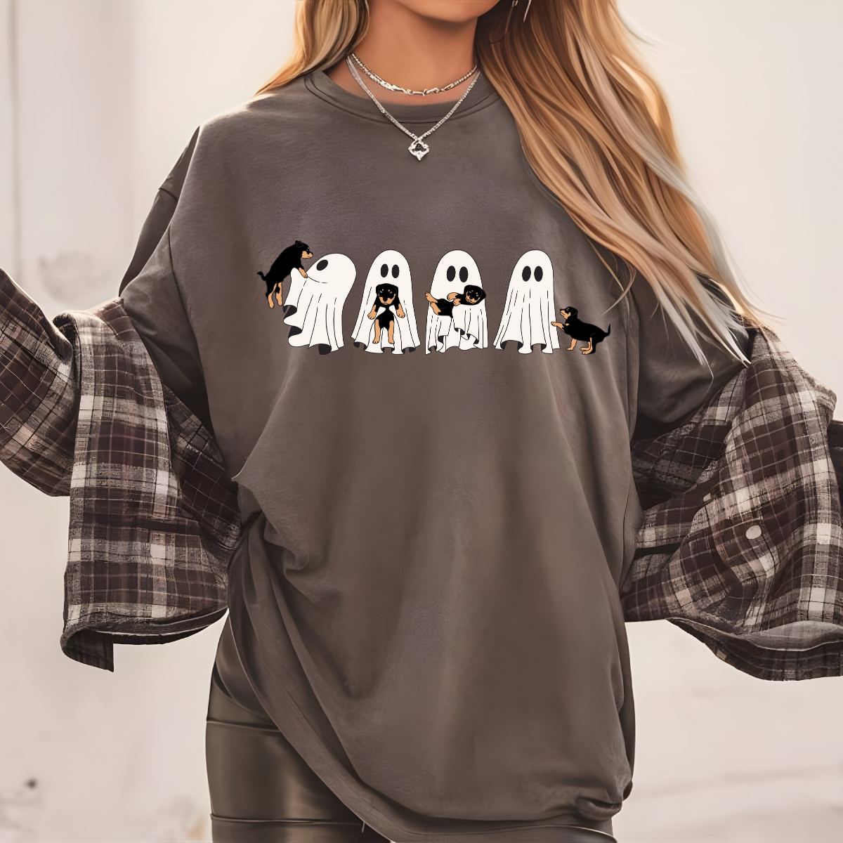 Bailey Rottie Ghost -T-Shirt