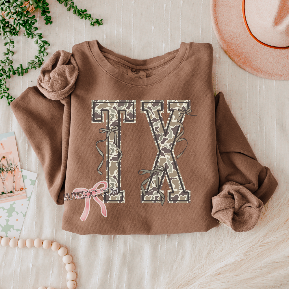 TX camo bow's - Shirt/ Sweatshirt
