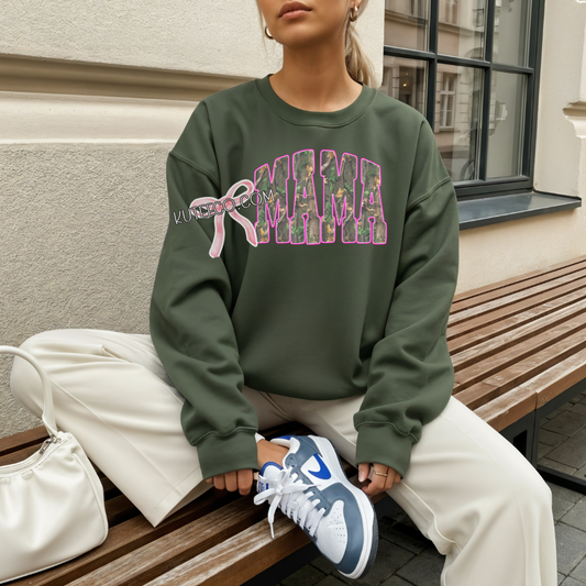Camo Mama- T- Shirt/ Sweatshirt