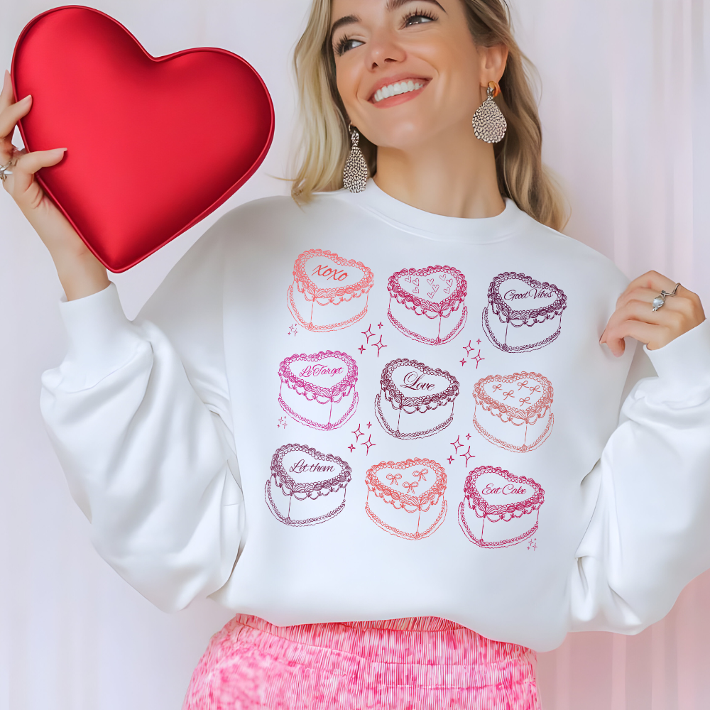 Let them Eat Cake- Sweater Crewneck