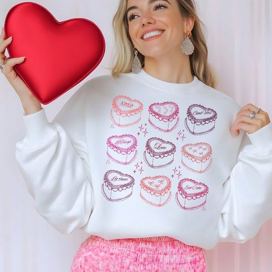 Let them Eat Cake- Sweater Crewneck