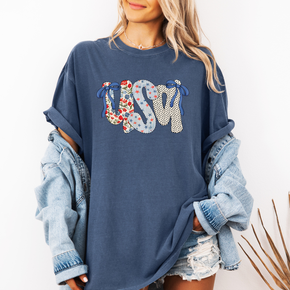 USA Bow- T-Shirt