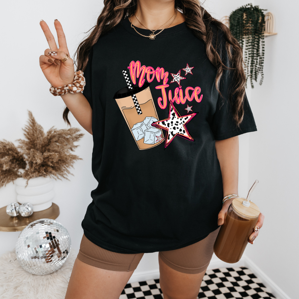 Iced Coffee Mom Juice- Tee