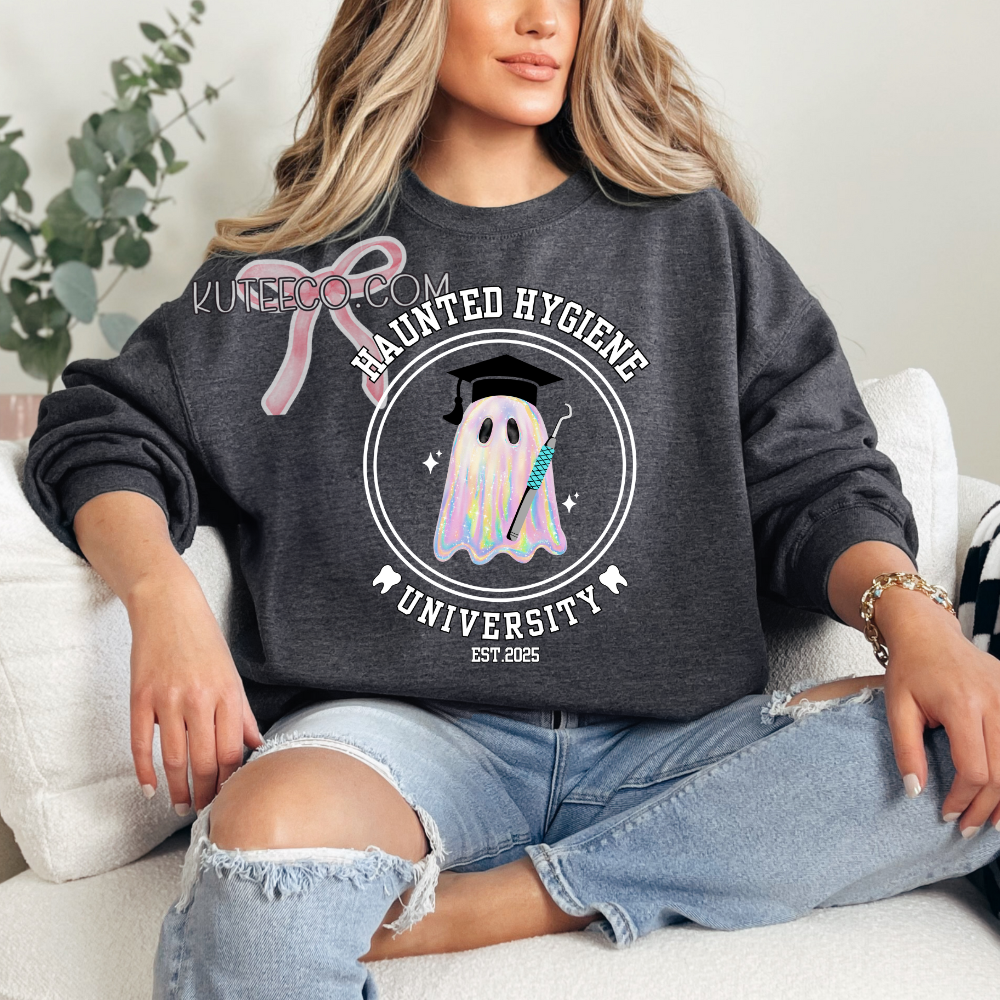Haunted Hygiene University-T- Shirt & Sweatshirt
