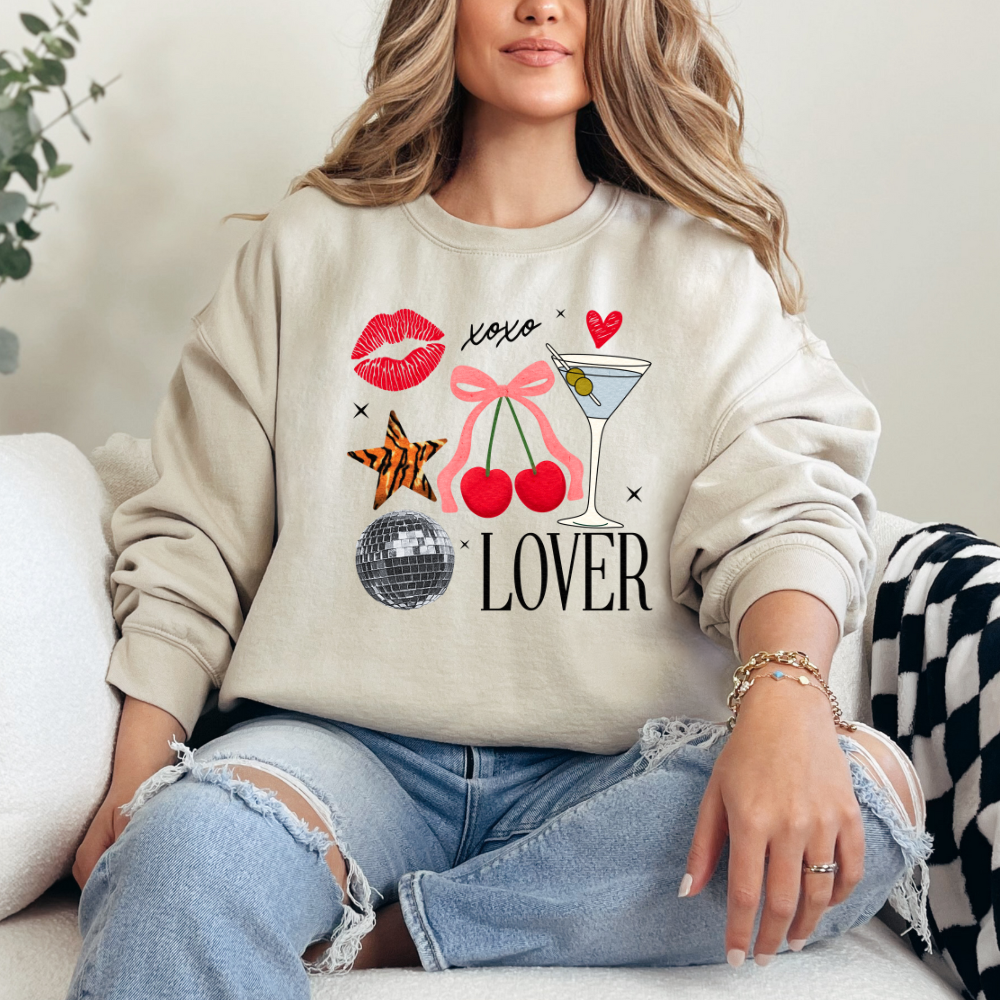 Lover XOXO- Sweater Crewneck