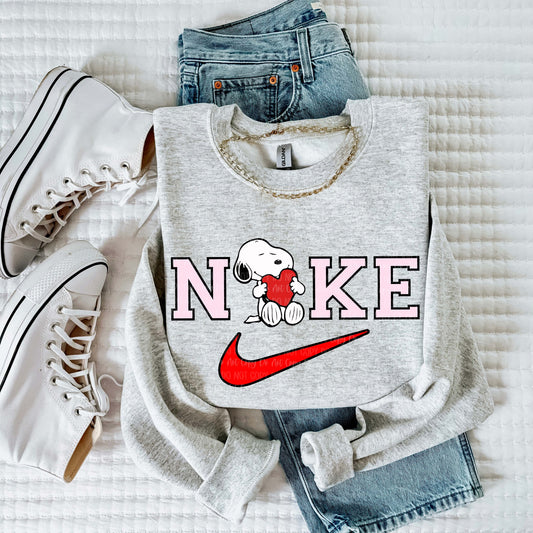 Valentine Snoopy- Sweater Crewneck