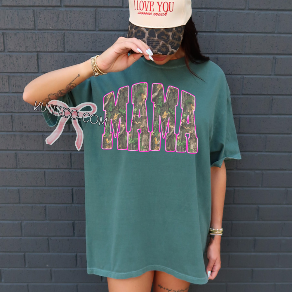 Camo Mama- T- Shirt/ Sweatshirt