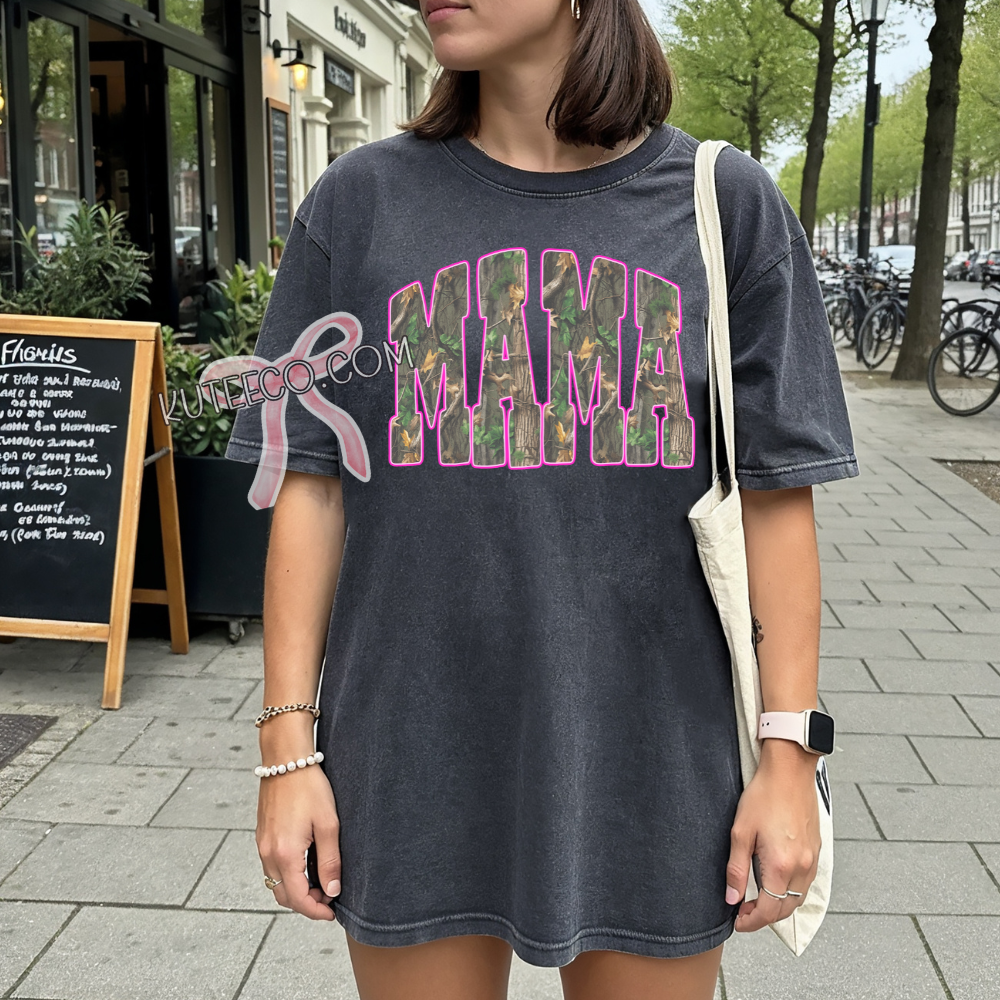 Camo Mama- T- Shirt/ Sweatshirt