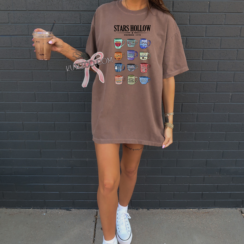 Stars Hollow Coffee Mugs T- Shirt