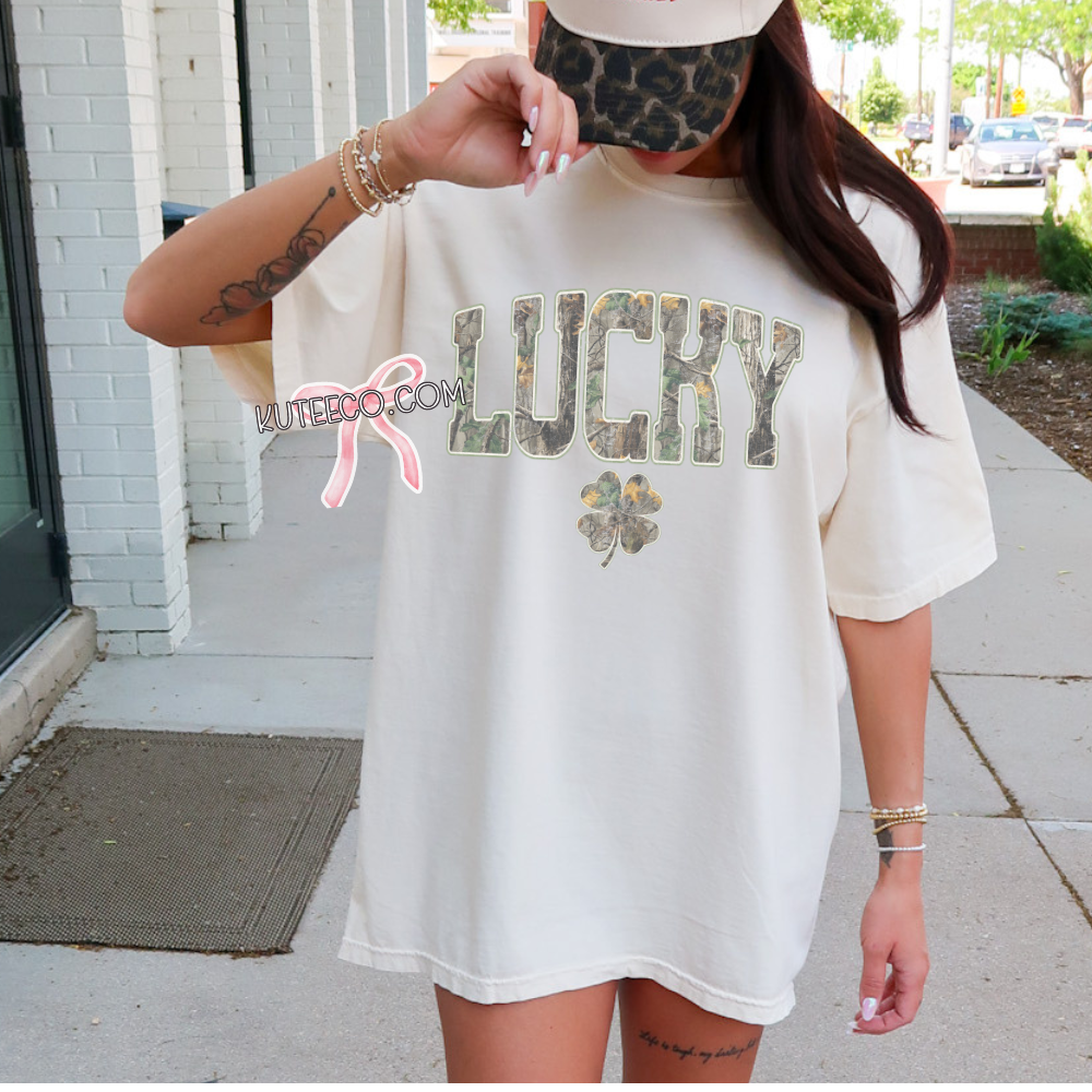 Comfort Colors Lucky Camo - Tee/Sweatshirt