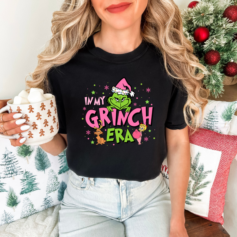 In My Grinch Era (pink)-Tee