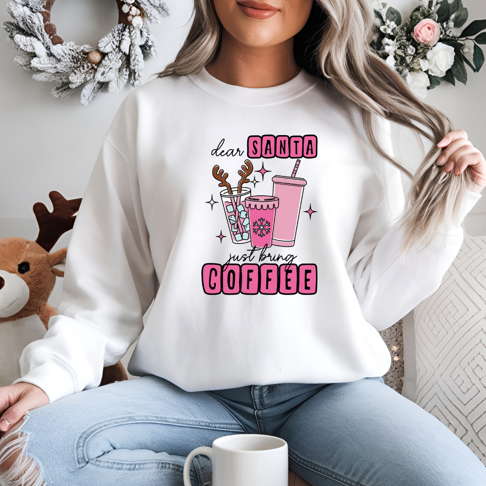 Santa bring Coffee- Sweater