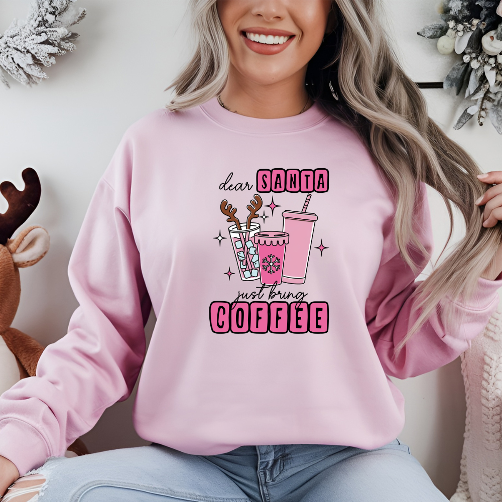 Santa bring Coffee- Sweater