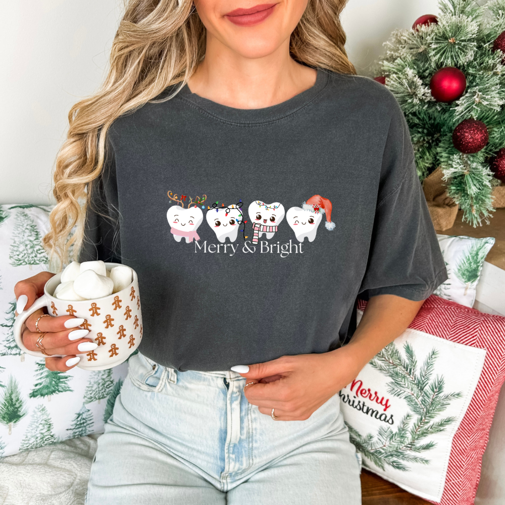 Merry & Bright Teeth- Tee