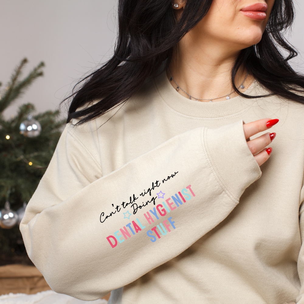 Dental Hygienist Sleeve -Sweater