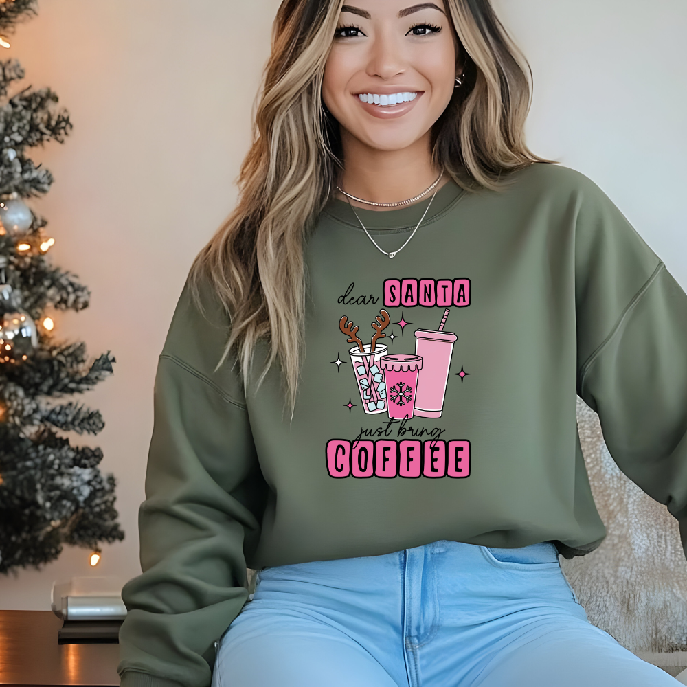 Santa bring Coffee- Sweater