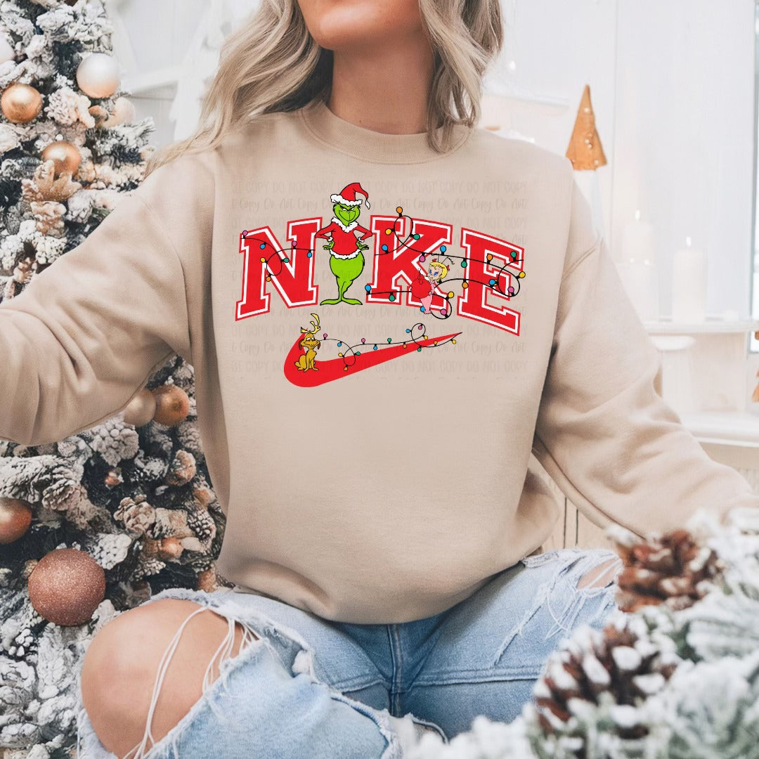 Nike Grinch- Sweater