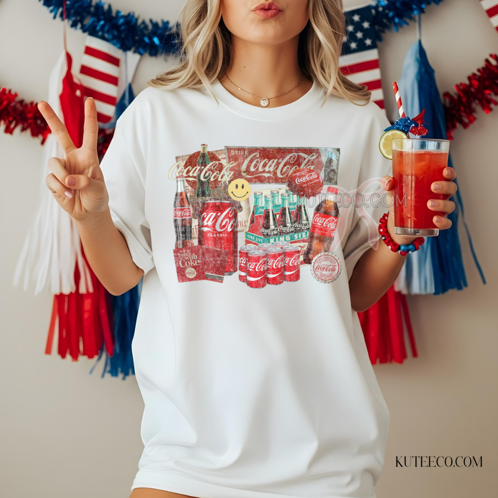 Coca Cola- Comfort colors Shirt/ Sweatshirt