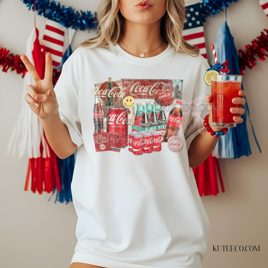 Coca Cola- Comfort colors Shirt/ Sweatshirt