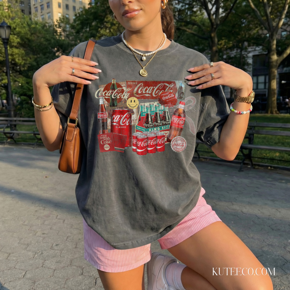 Coca Cola- Comfort colors Shirt/ Sweatshirt
