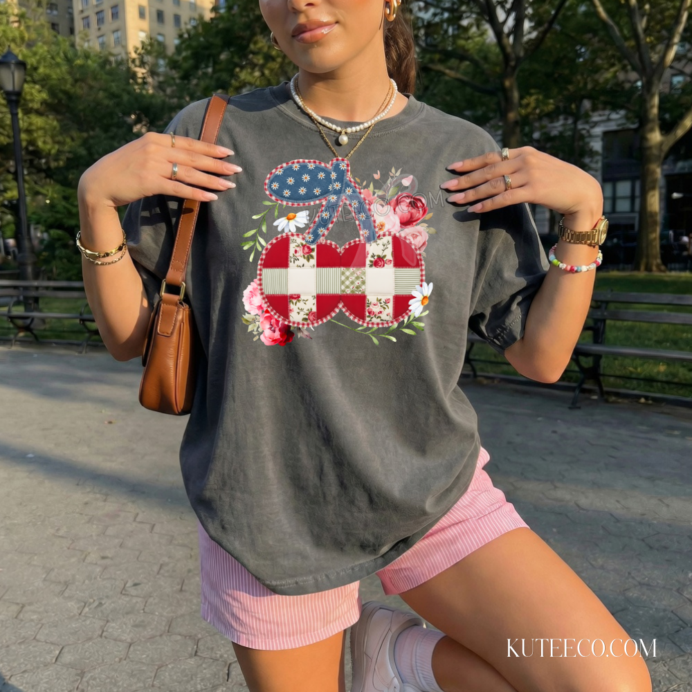 Cherry American- Comfort colors Shirt/ Sweatshirt
