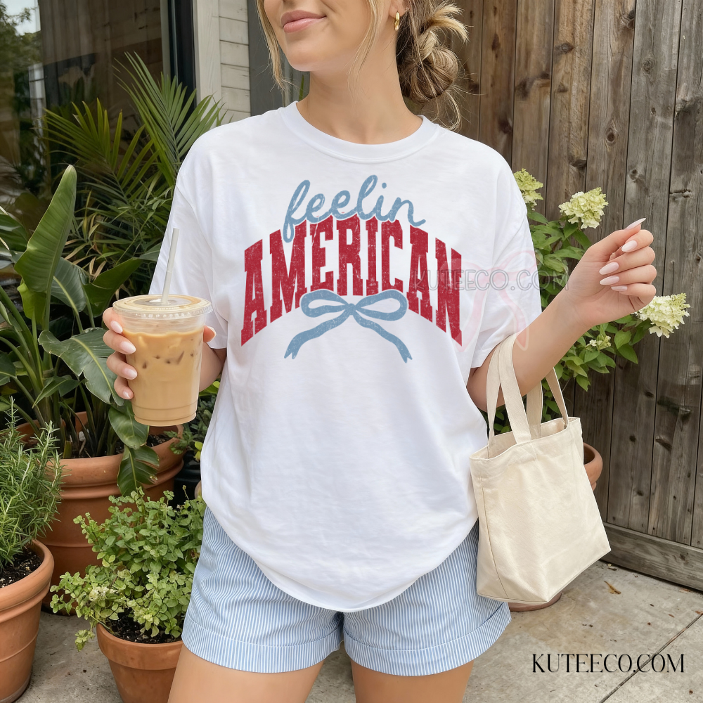 Feelin American-Comfort Colors Shirt/ Sweatshirt