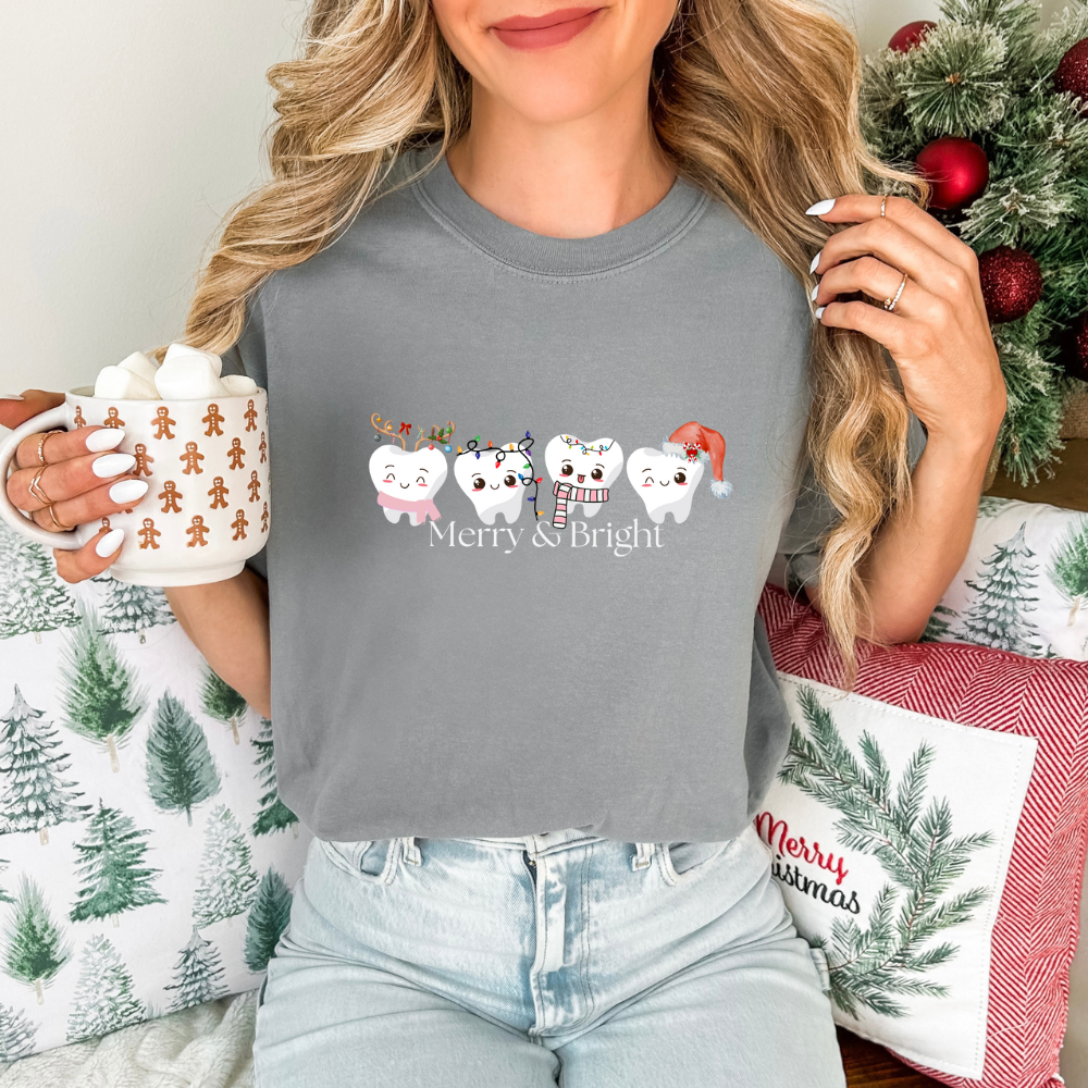 Merry & Bright Teeth- Tee