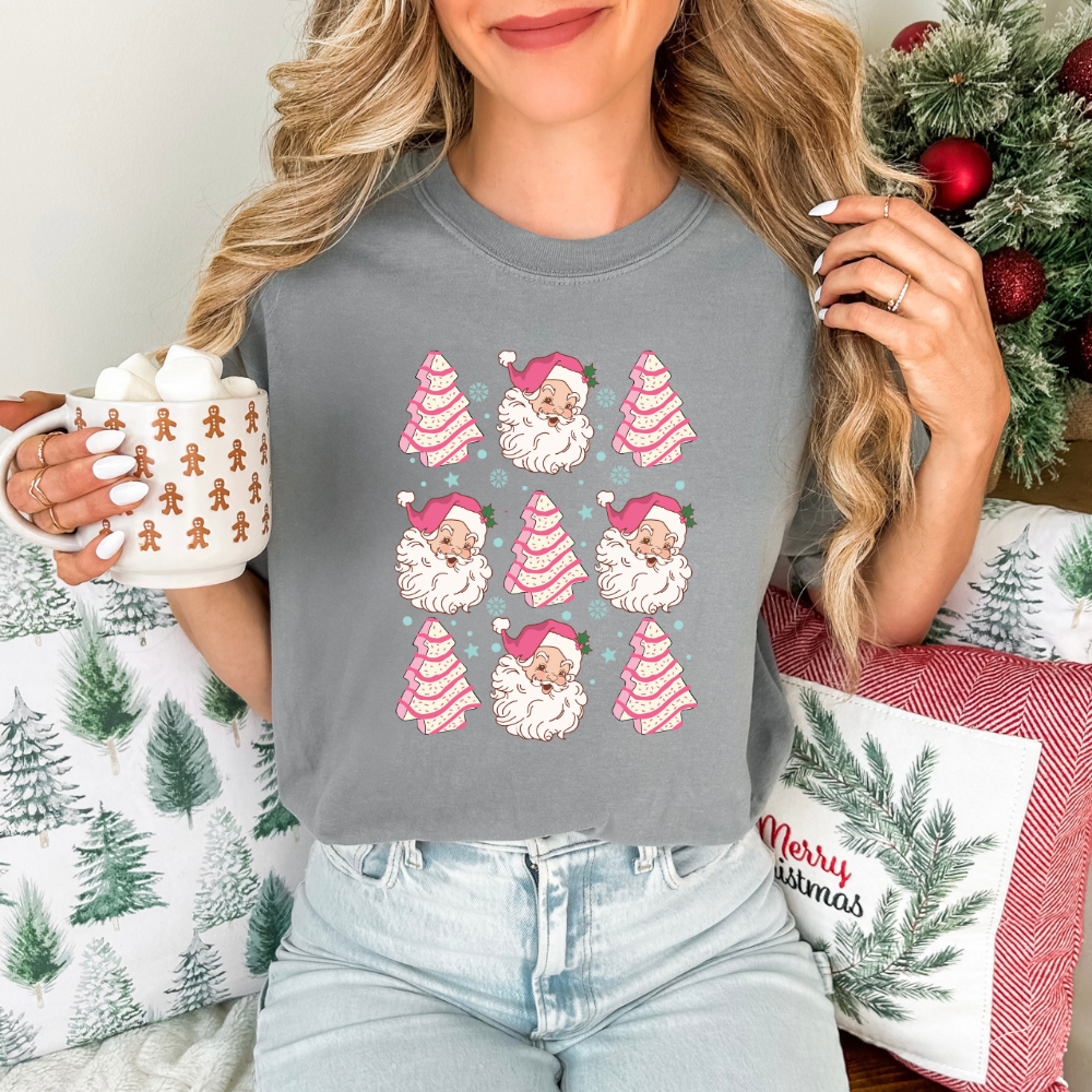 Santa Cake- Tee