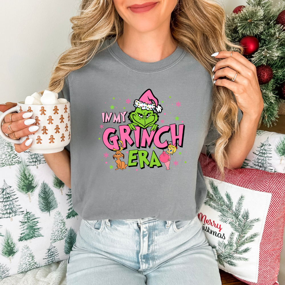 In My Grinch Era (pink)-Tee