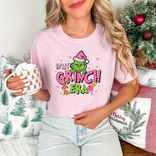 In My Grinch Era (pink)-Tee