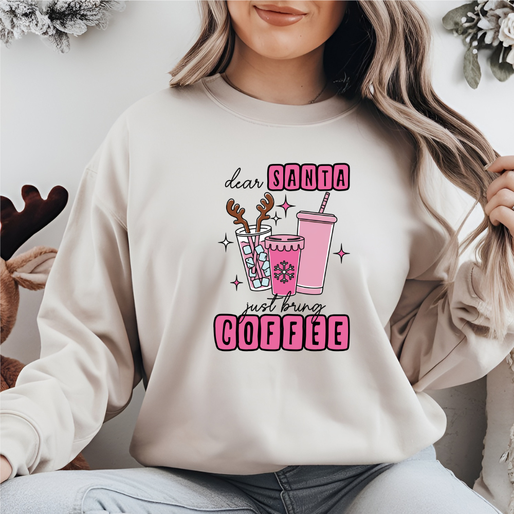 Santa bring Coffee- Sweater